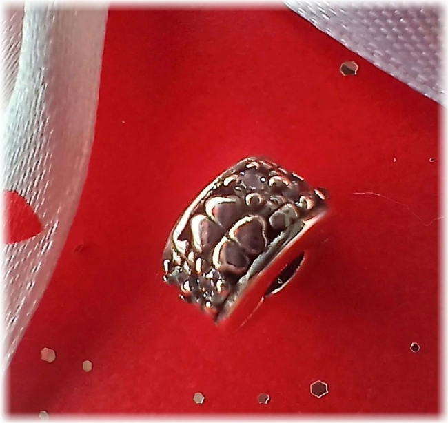 Charm Clip Stopper 925er Sterling Silber Glücks-Kleeblatt